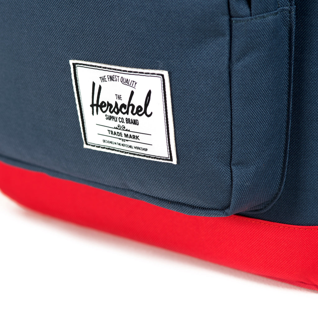 Herschel Supply Pop Quiz Backpack - Navy & Red Maxton Men