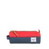 Herschel Settlement Pencil Case - Navy & Red