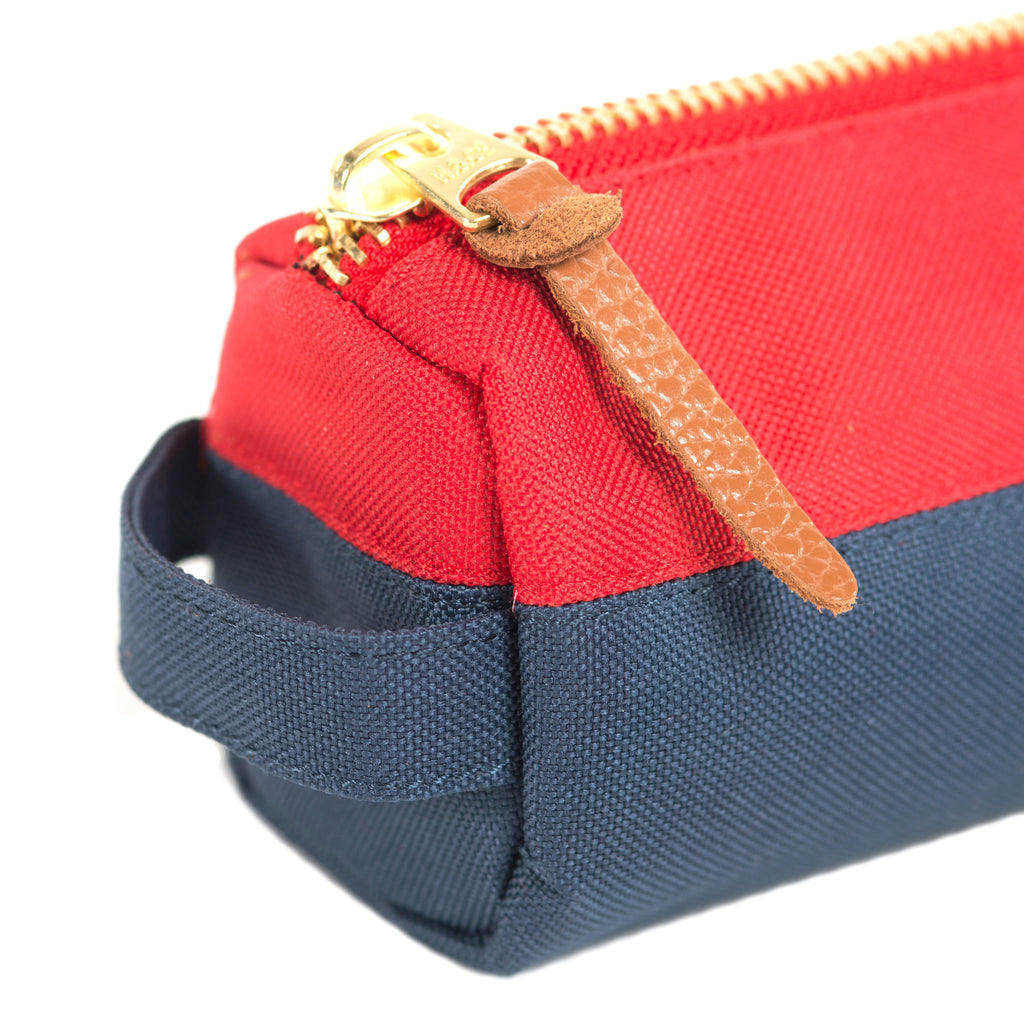 Herschel Supply Settlement Pencil Case - Navy & Red :: Maxton Men