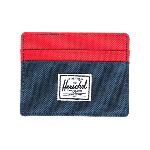 Herschel Supply Charlie Wallet - Navy & Red