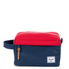 Herschel Supply Chapter Travel Kit Navy Red