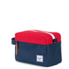 Herschel Supply Chapter Travel Kit Navy Red Angle