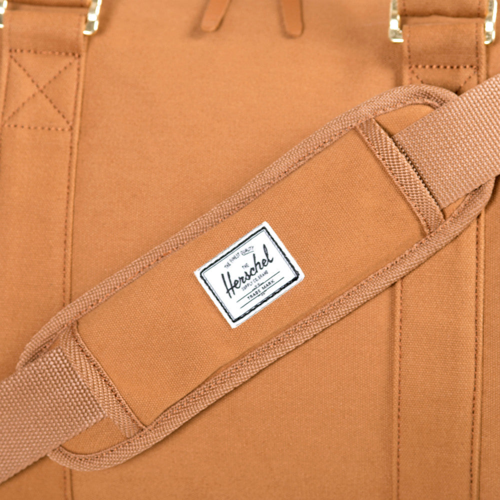 Herschel Supply Novel Canvas Duffel Bag - Caramel