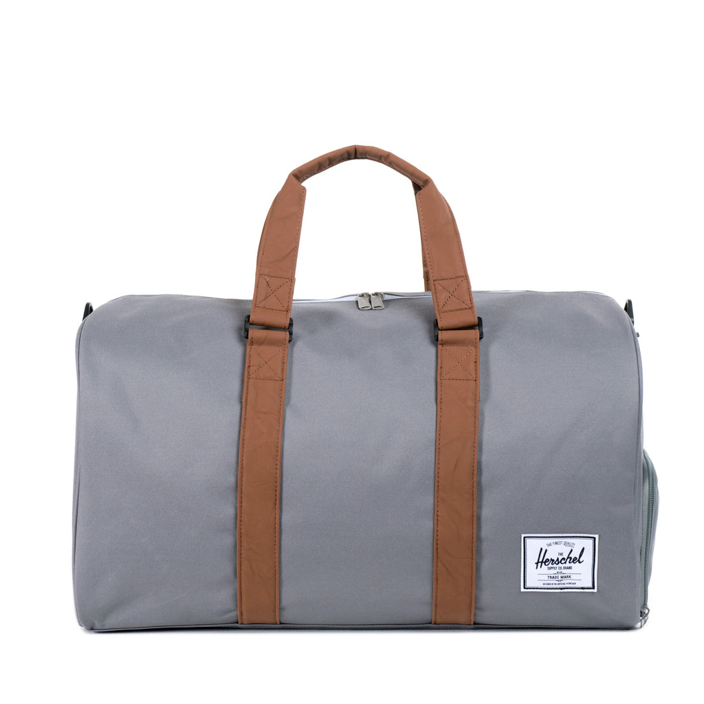 Herschel Supply Novel Duffel Bag - Grey & Tan