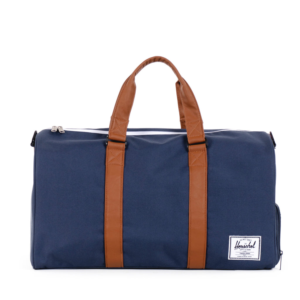 Herschel Supply Novel Duffel Bag Navy Tan Maxton Men