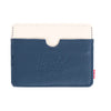 Herschel Supply Charlie Wallet - Navy & Bone Leather