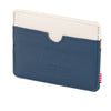 Herschel Supply Charlie Wallet - Navy & Bone Leather