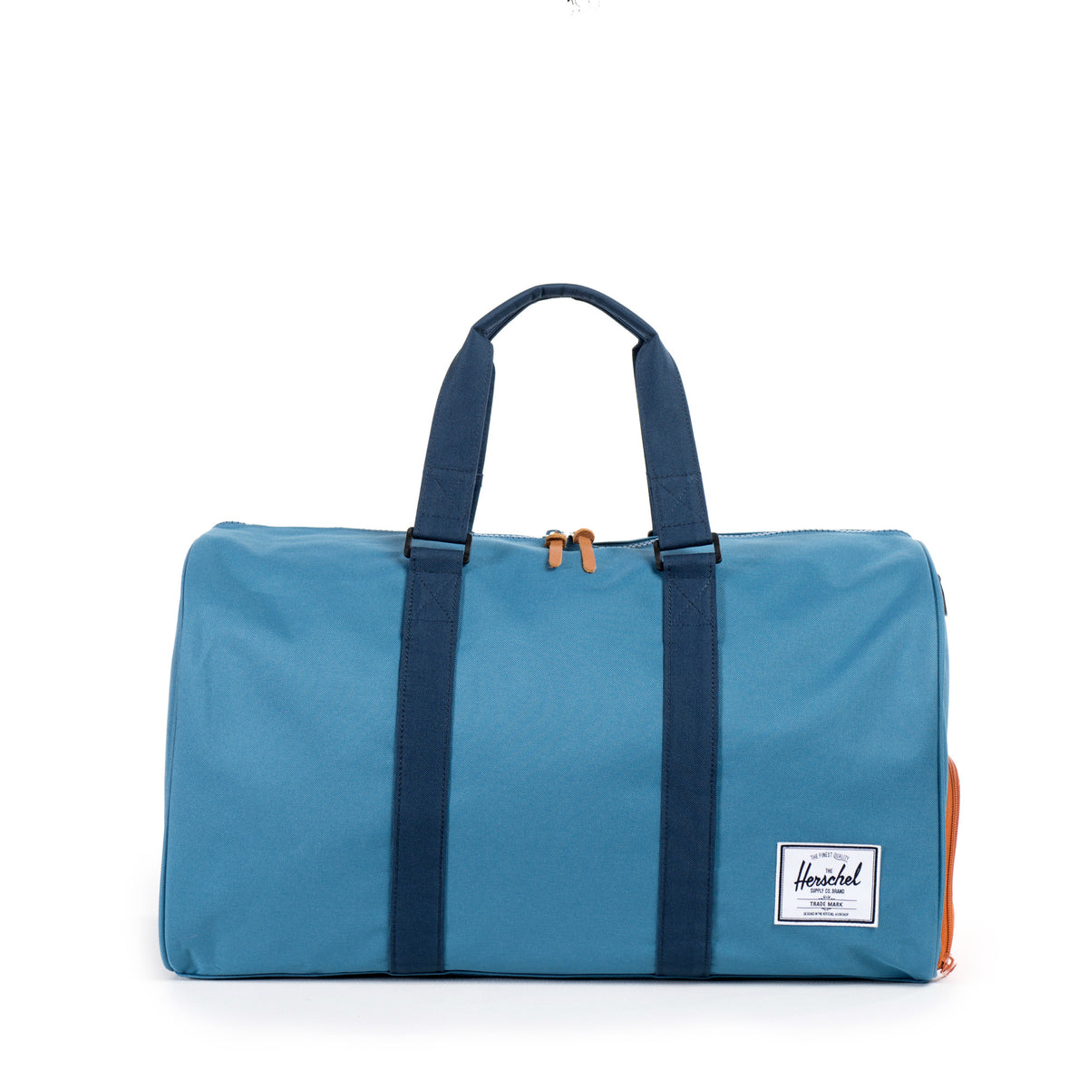 Herschel Supply Novel Duffel Bag - Cadet Blue, Carrot & Navy