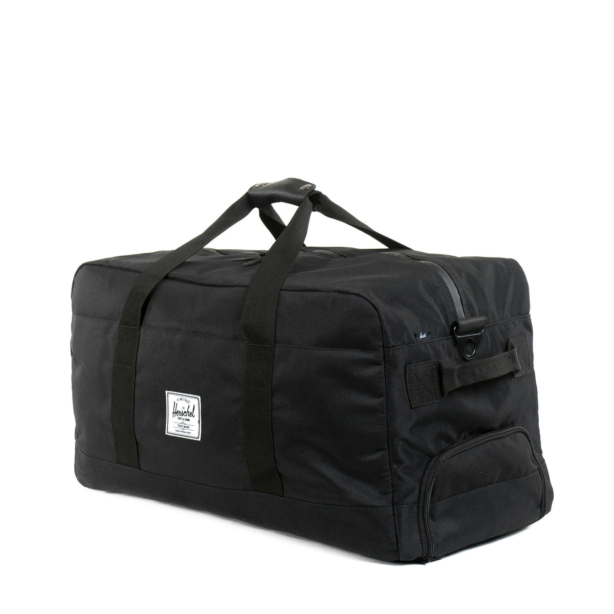 Herschel Supply Outfitter Travel Duffel Bag - Black Side