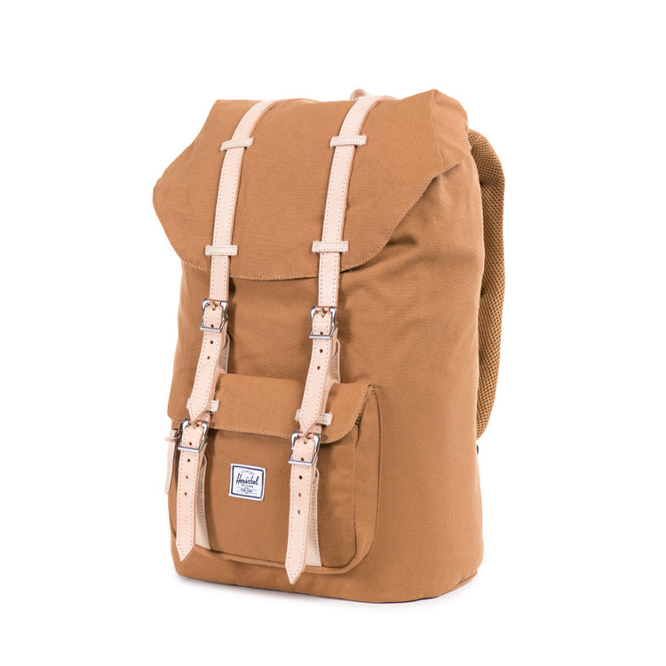 Herschel Supply Little America Canvas Backpack Caramel Side