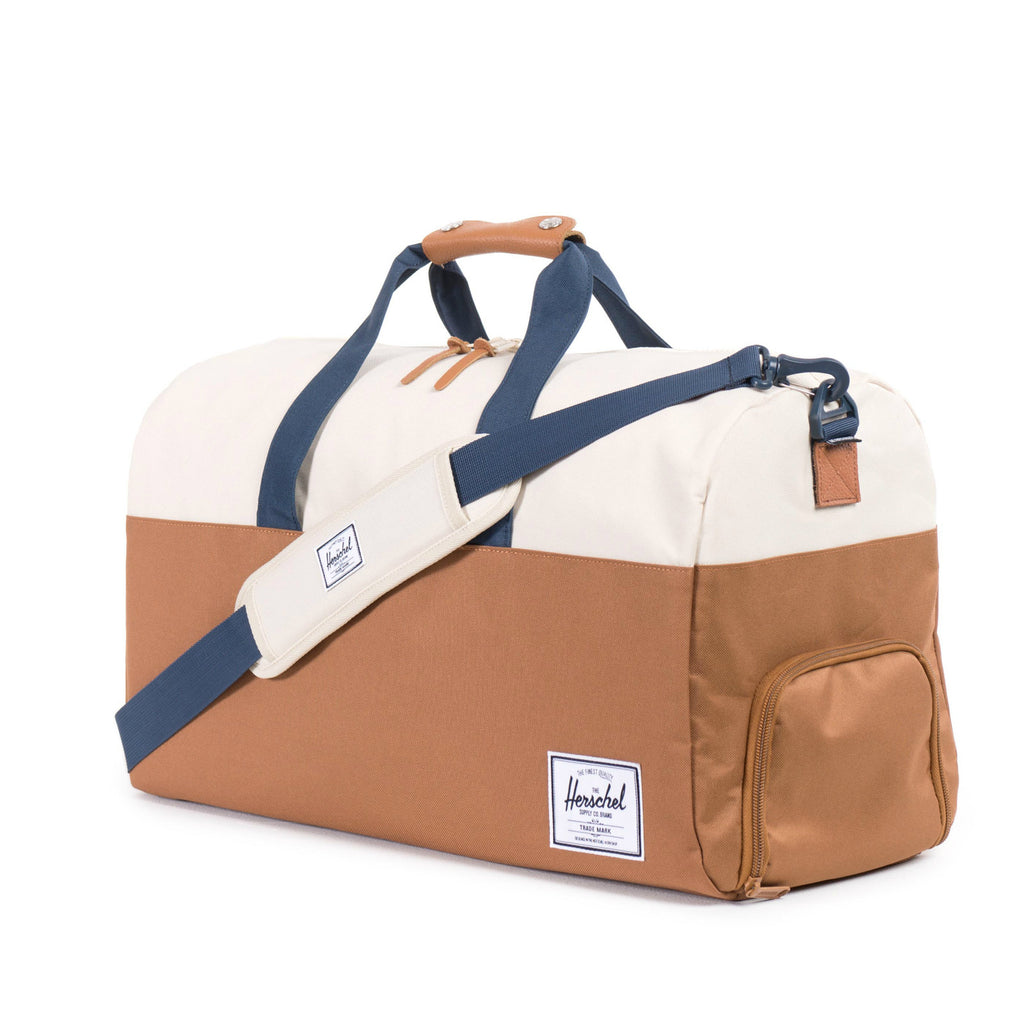 Herschel Supply Lonsdale Duffel Bag Caramel Natural Navy Maxton Men