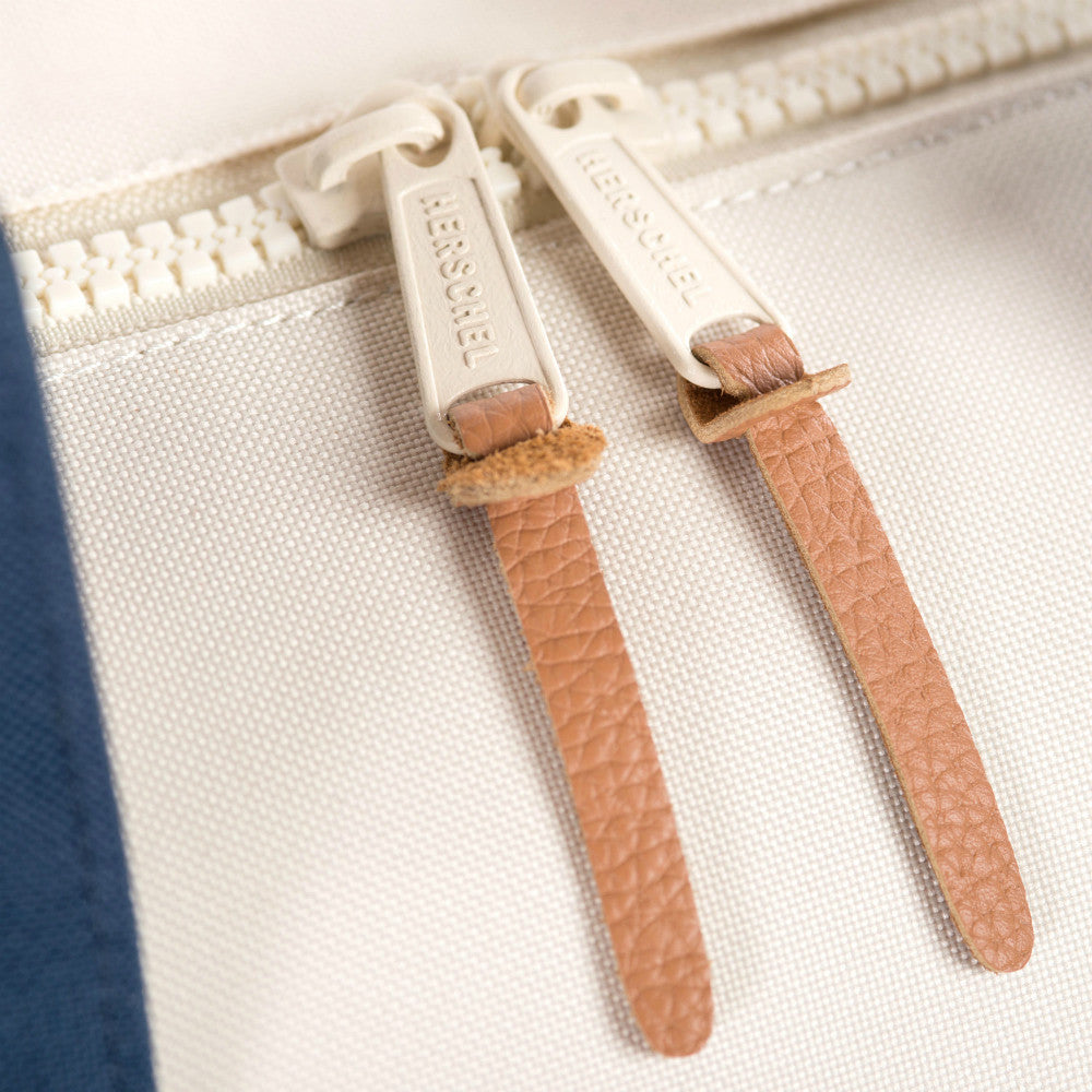 Herschel Supply Lonsdale Duffel Bag - Caramel, Natural, Navy