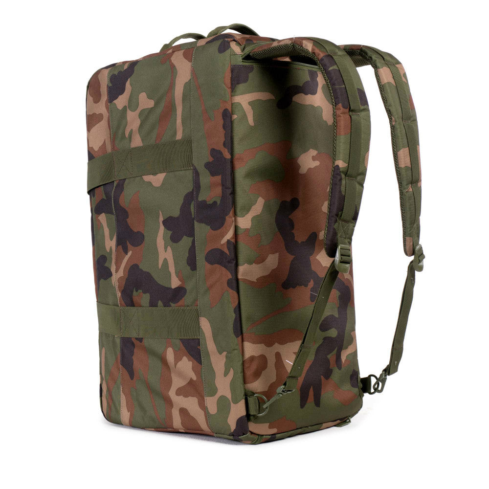 16-Inch Woodland Camo Round Duffel - Free Shipping