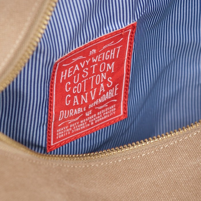 Herschel Supply Novel Canvas Duffel Bag - Khaki