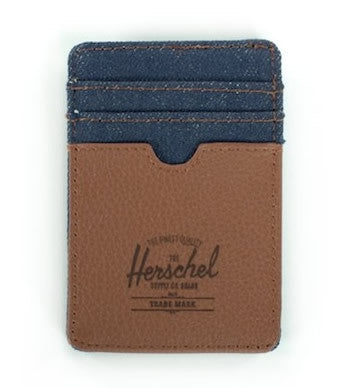 The Raven Wallet - Denim & Tan Limited Edition