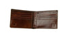 Thunderbird Slimfold Wallet - Brown & Ivory