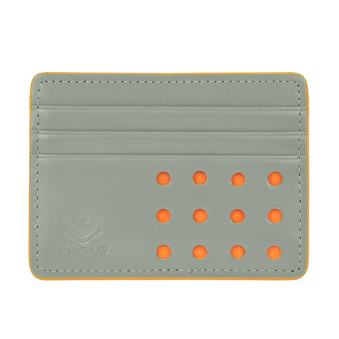 V-Twelve Flat Carrier Wallet - Gray