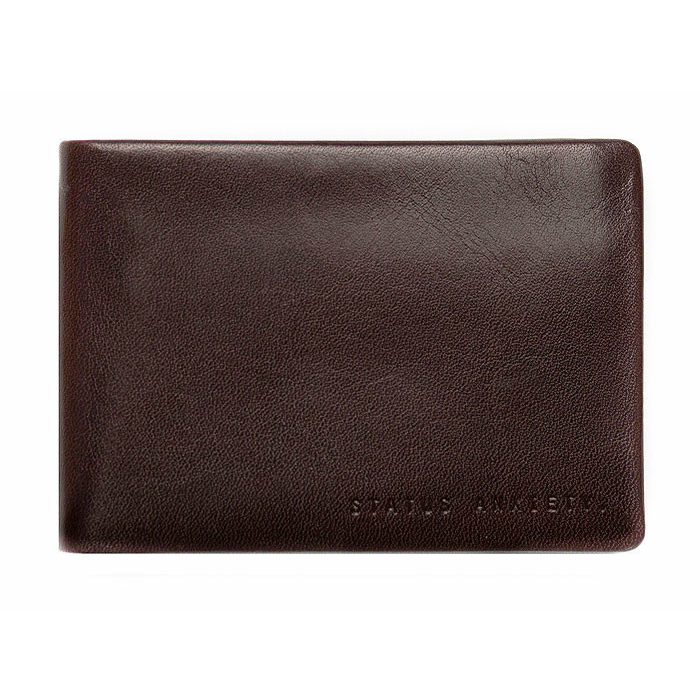 Status Anxiety Jonah Wallet - Chocolate