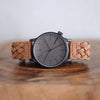 Komono Winston Woven Chestnut Watch lifestyle