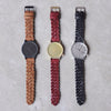 Komono Winston Woven Chestnut Watch