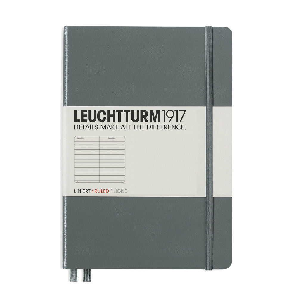 Leuchtturm 1917 Ruled Notebook Grey