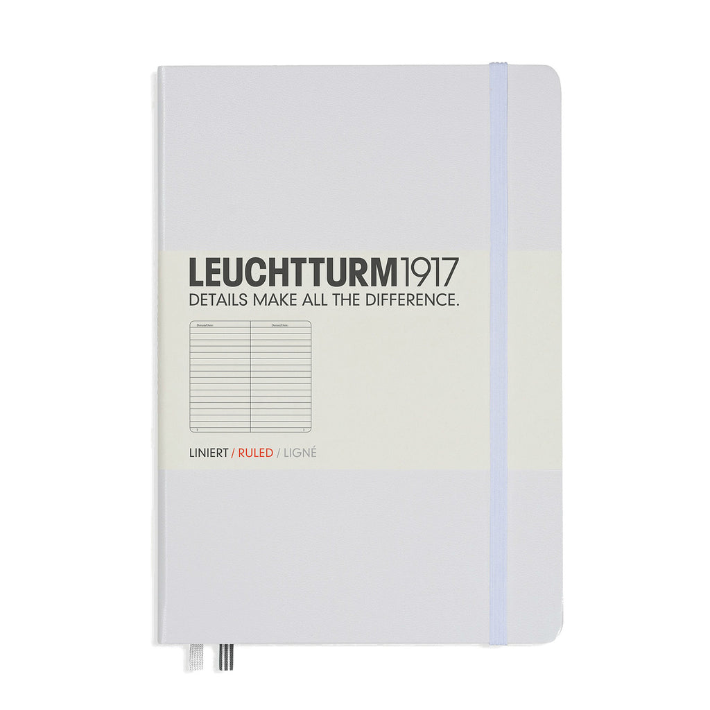 Leuchtturm1917 Ruled Notebook - White :: Maxton Men