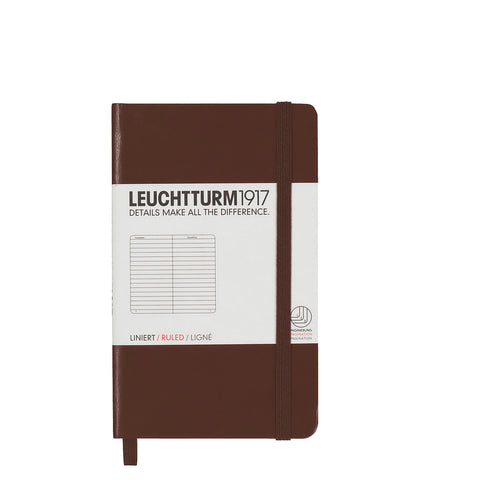 Leuchtturm1917 Pocket Notebook - Brown Ruled