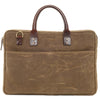 Ona Kingston Briefcase Canvas Bag - Field Tan