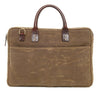 Ona Kingston Briefcase Canvas Bag - Field Tan