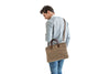 Ona Kingston Briefcase Canvas Bag - Field Tan