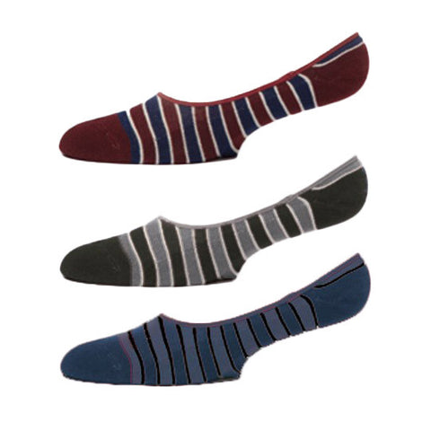 No See Ums Socks - 3-pack - Stripes