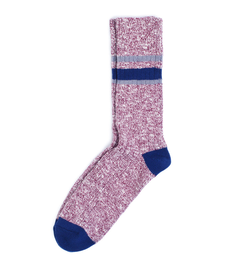 Red Work Socks