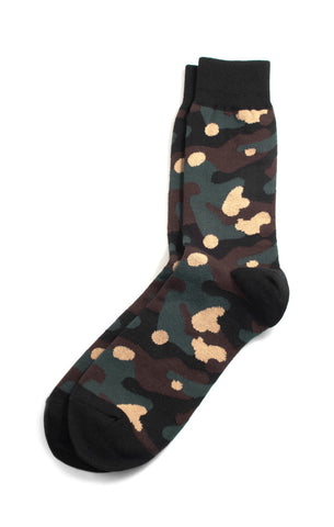 Richer Poorer - Trooper Green Socks