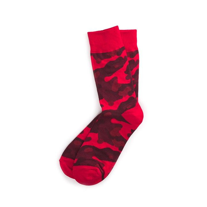 Richer Poorer - Trooper Red Socks