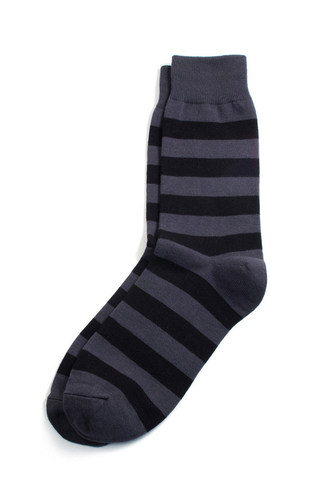 Richer Poorer - Walk On Black & Grey Socks