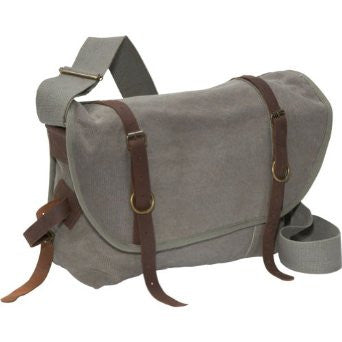 Rothco Vintage Canvas Explorer Shoulder Bag - Olive