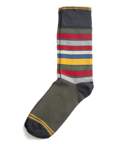 San Francisco Essentials Stripe Crew Socks