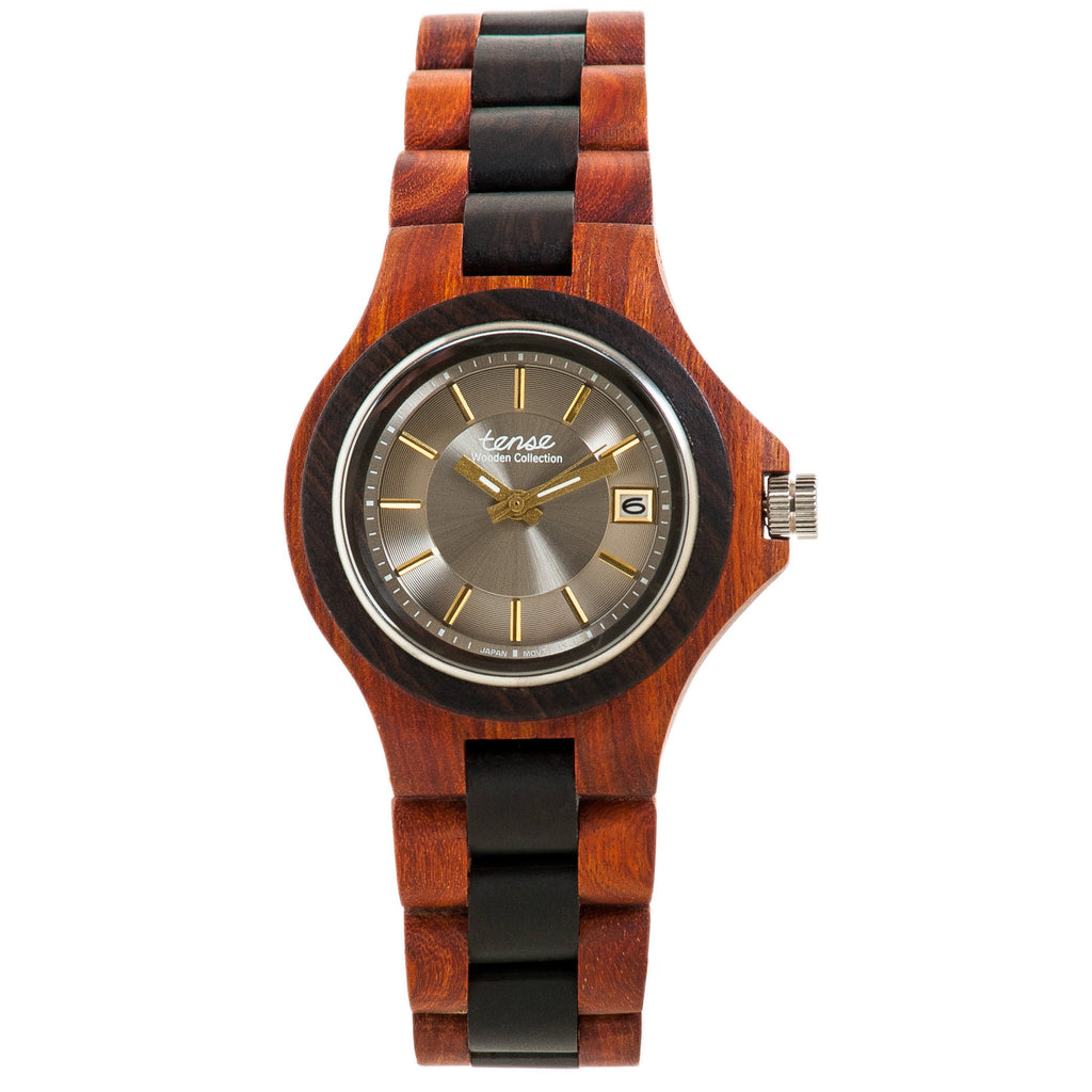 Tense Wooden Watch - Metro G4302SD
