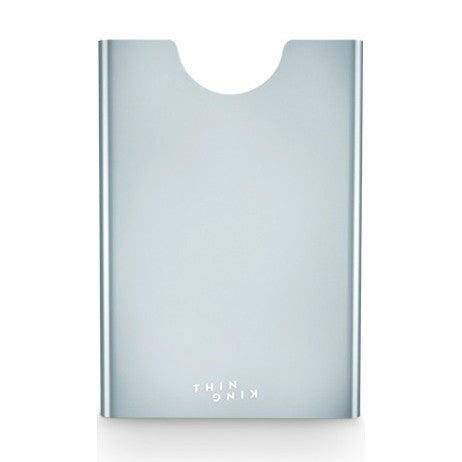 Thin King Aluminum Card Case - Silver