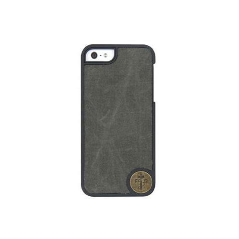 The Waxed Canvas Case for iPhone 5 - Green
