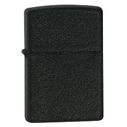 Zippo Black Crackle Lighter